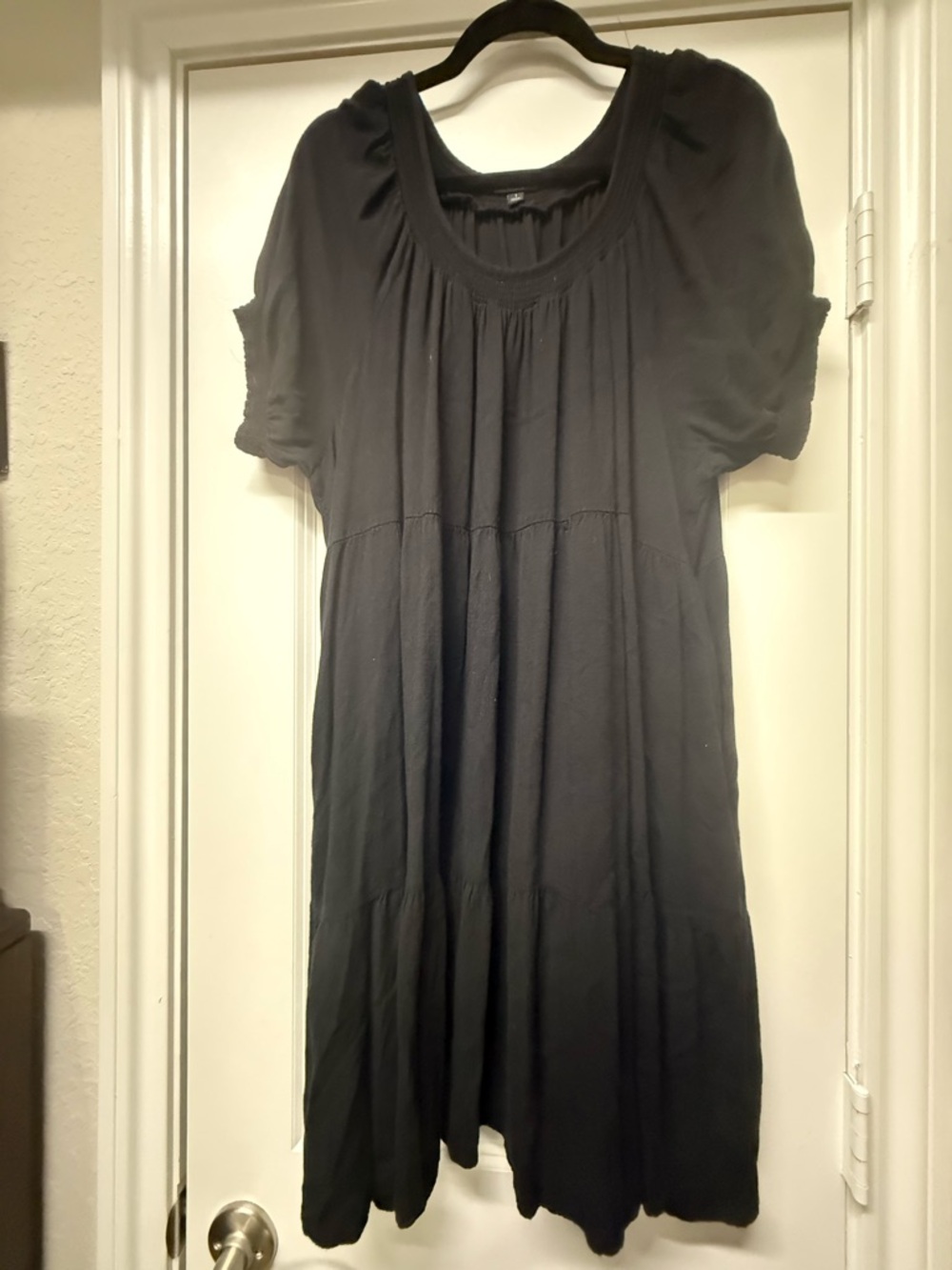 Torrid Black Scoop Neck Short Sleeve Dress